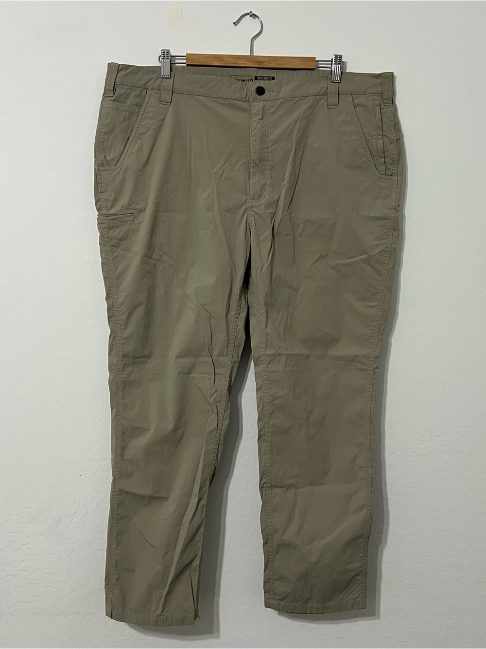 Carhartt Force Relaxed Fit Ripstop 5-Pocket Work Pants | 42x30 | Beige | 104750